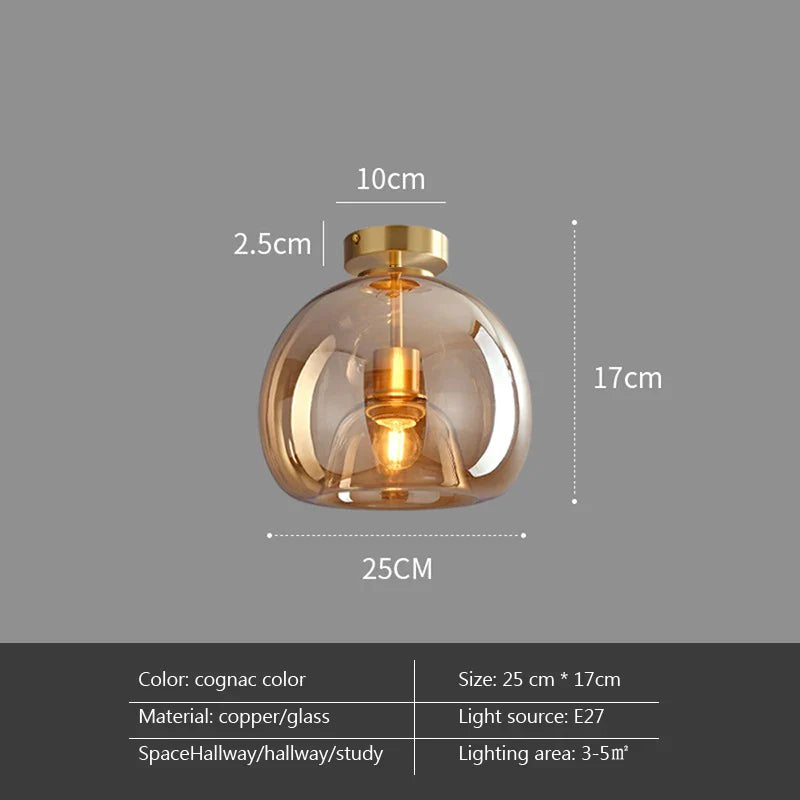 Plafonnier LED Minimaliste Moderne "Nordic Glow"