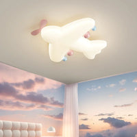 Plafonnier LED Avion Cœur Nordique - Protection des Yeux