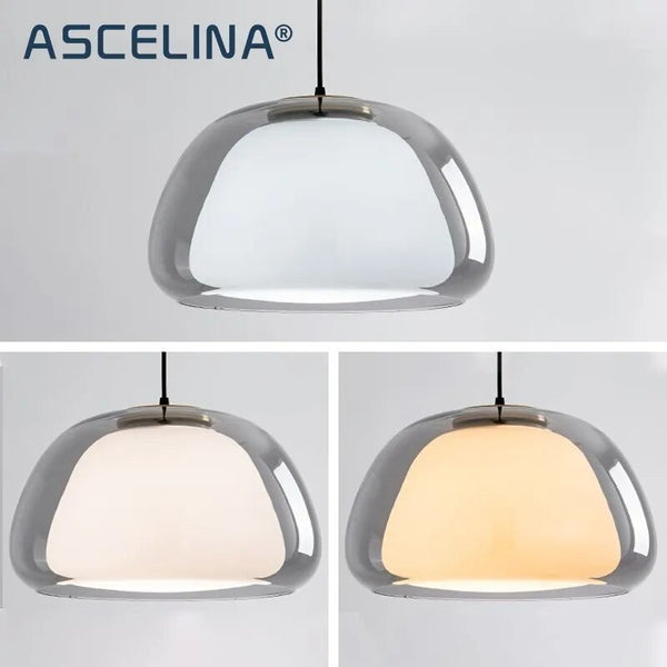 Lustre en Verre LUXE pour une Décoration Moderne de Maison