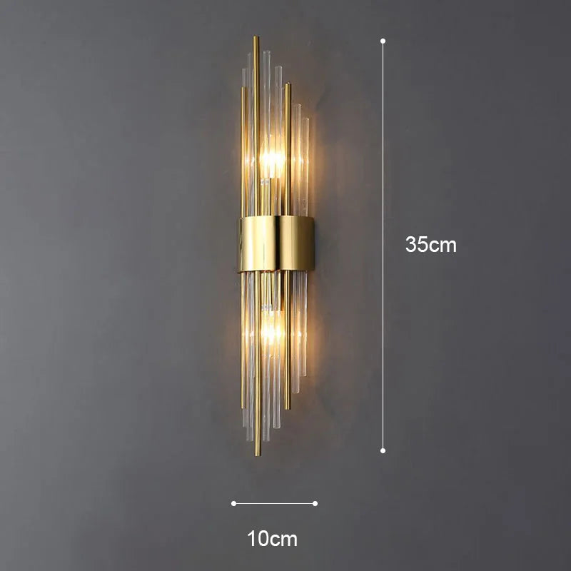 Applique murale LED Luxe Or