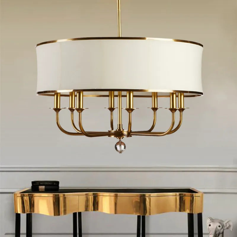 Lustre Cuivre Créatif de Style Américain