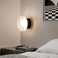 Applique Murale LED Luxe Moderne - Luminaire Décoratif Rond Doré