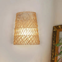 Applique murale en rotin de Style chinois - Collection Exotique