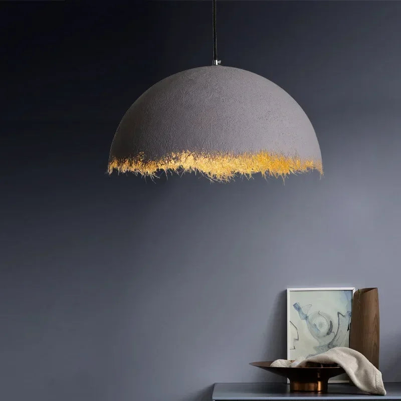 Lustre LED Créatif "Demi-Mois" - Design Italien pour Éclairage Intérieur