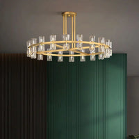Éclairage intérieur nordique pour salle à manger : suspension design.