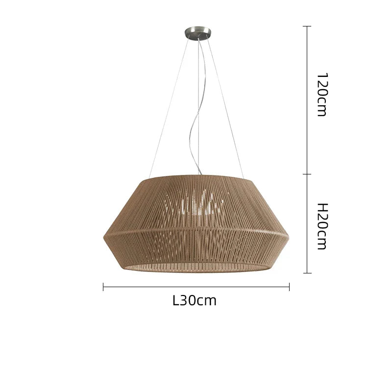 Suspension LOFT Japonais en Bambou Design