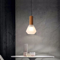 Suspension LED en cuivre au design nordique de luxe