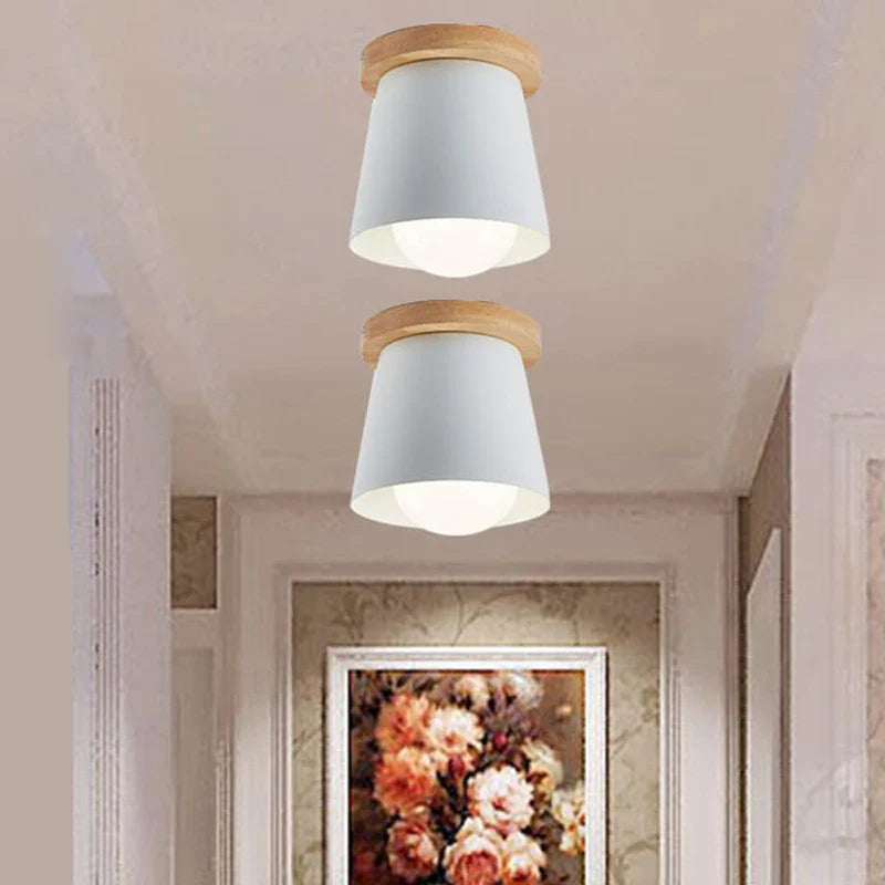 Plafonnier Nordic Wood - Luminaire Créatif pour une Décoration Moderne