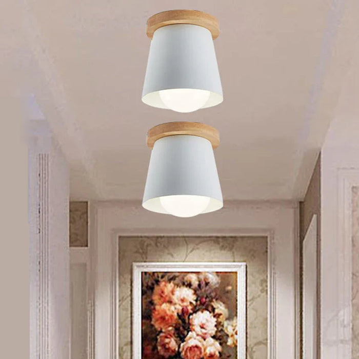 Plafonnier Nordic Wood - Luminaire Créatif pour une Décoration Moderne