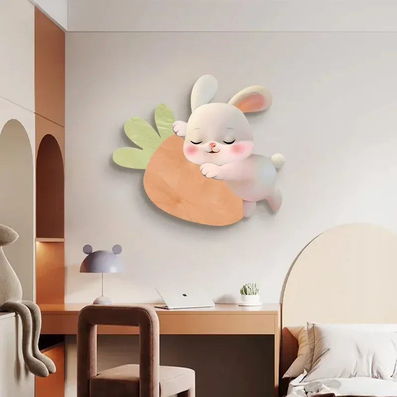 Applique murale LED Lapin Dessin Animé - Décoration Moderne