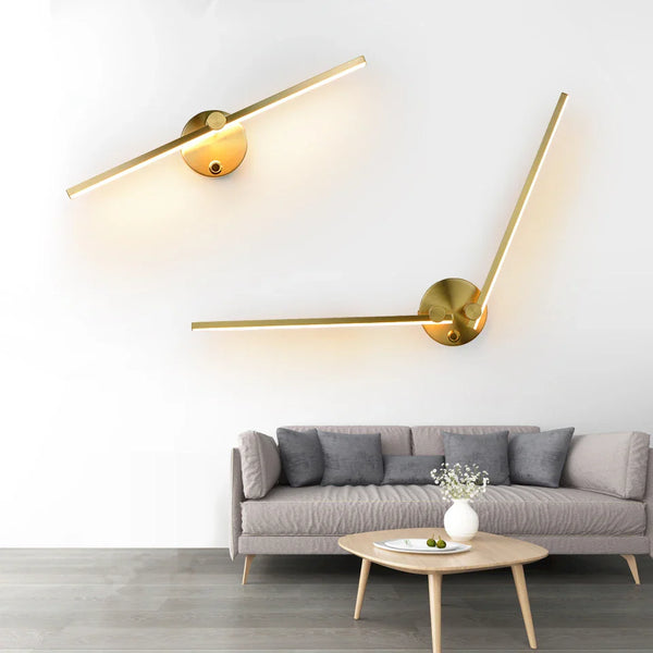 Applique Murale LED Minimaliste Rotative et Réglable à Volonté