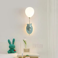 Applique murale nordique LED Ours Ballon - Collection Créative
