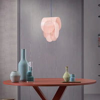 Suspension design danoise en métal perforé rond