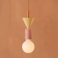 Lampe nordique en bois - Suspension LED - Décoration lumineuse pour la maison