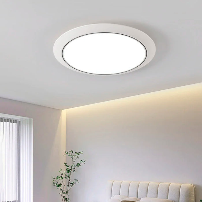 Lustre LED Ultra-mince Circulaire Moderne Minimaliste Trois-Preuve