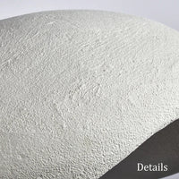 Suspension japonaise Wabi Sabi en ligne blanche pour chambre de restaurant de style nordique
