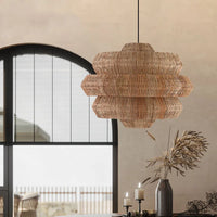 Suspension Rattan Art - Style Boho