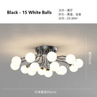 Lustre LED Moderne en Fer pour un Loft Élégant