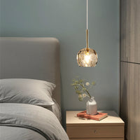 Suspension LED Luxe en Cristal Ansley