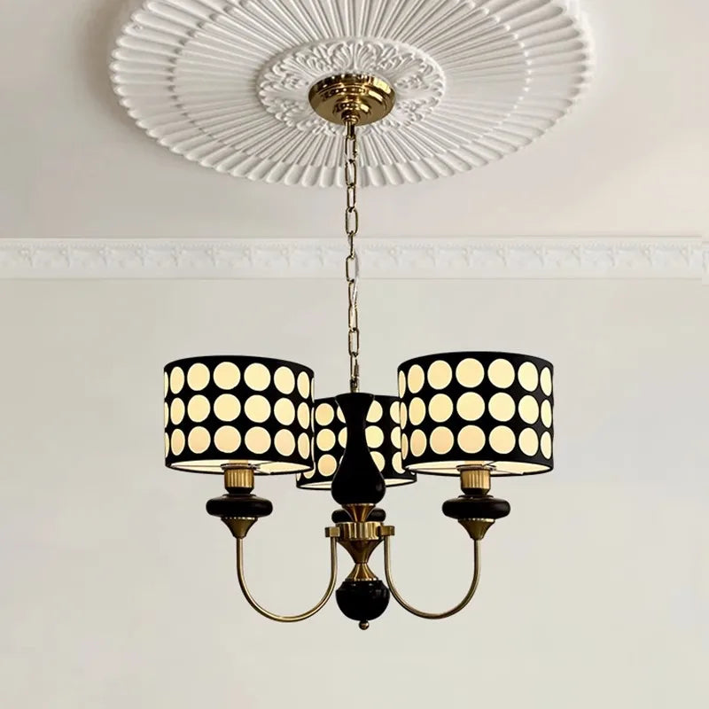 Lustre en cuivre moderne pour un style haut de gamme dans les hôtels et la décoration intérieure