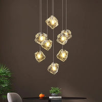 Lustre Moderne LED pour Éclairage Intérieur Suspendu