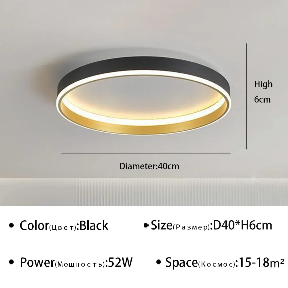 Lustre Nordique Moderne à LED pour un Intérieur Décoratif