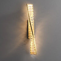 LED Lumière de Luxe Nordique Cristal pour Applique Murale Postmoderne Chic