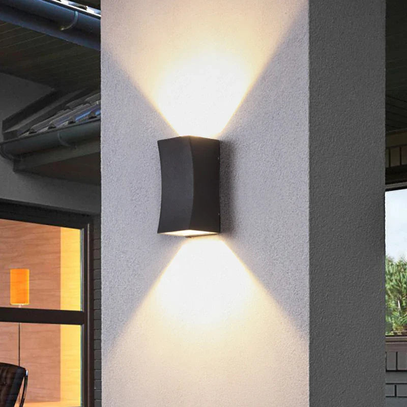 Applique Murale Extérieure Étanche Double Tête Éclairage Créatif - LuxTech