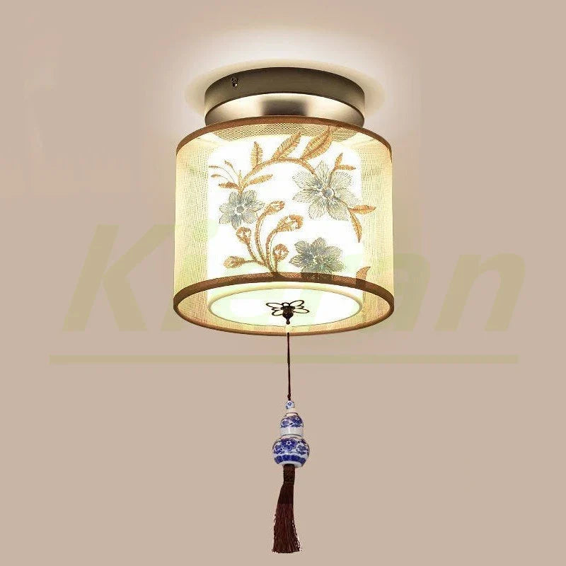 Plafonnier LED Moderne Lotus Oiseau pour Hôtel KTV