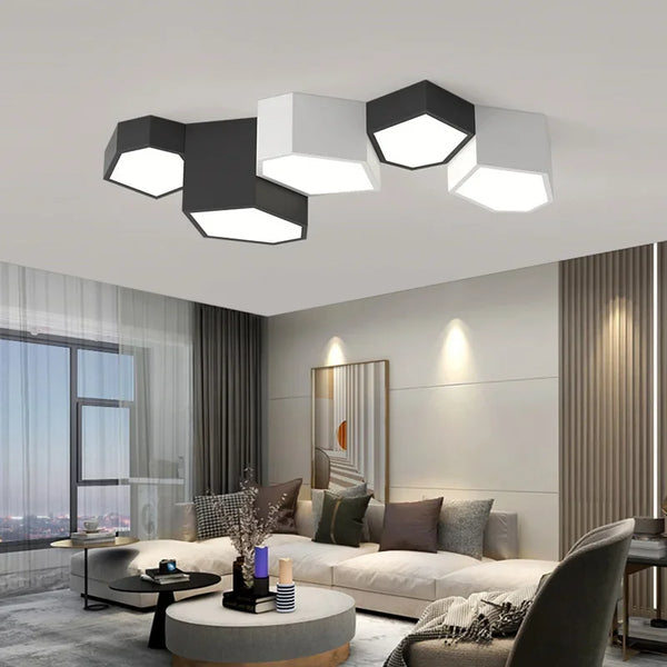 Plafonnier LED Cubix Scandinave