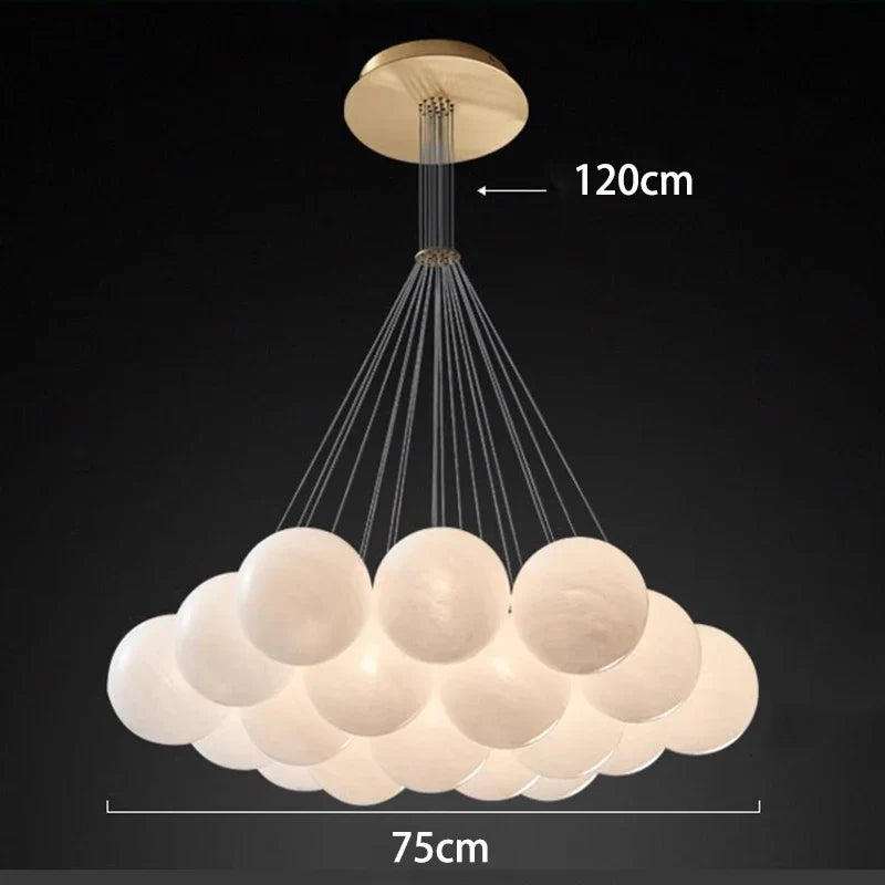Lustre LED Boules Suspendues - Design Moderne