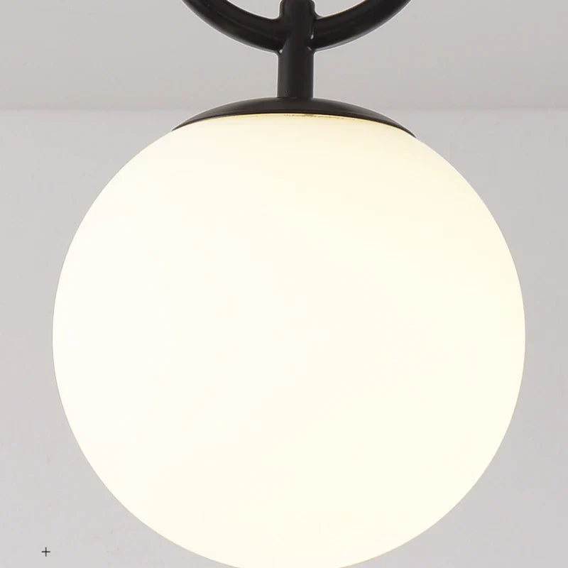 Plafonnier LED en verre moderne de qualité supérieure Nordikraft