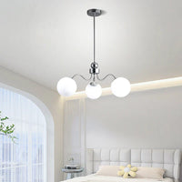 Lustre LED Qiyimei Artglass - Éclairage Intérieur Décoratif de Qualité
