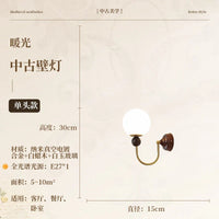 Lustre médiéval français rétro lampe suspendue Luminária - Édition Spéciale