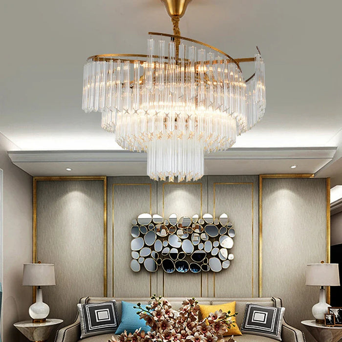 Lustre Cristal Luxe LED 