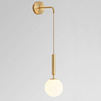 Applique murale LED en verre - Style minimaliste