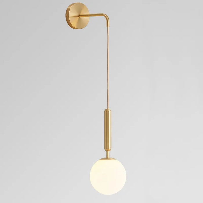 Applique murale LED en verre - Style minimaliste