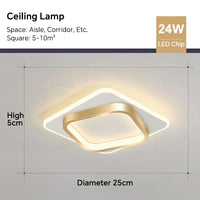 Lustre LED moderne pour intérieurs polyvalents
