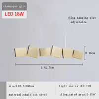 Lustre LED de Luxe.