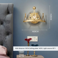 Lustre Moderne Couronne en Cristal pour Salle à Manger et Salon