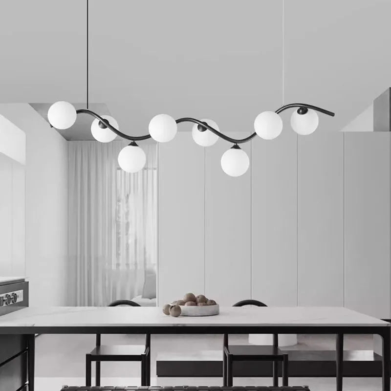 Lustre LED Design Moderne pour Éclairage Intérieur Suspendu