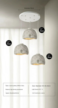 Suspension japonaise Wabi-sabi pour une ambiance nordique moderne