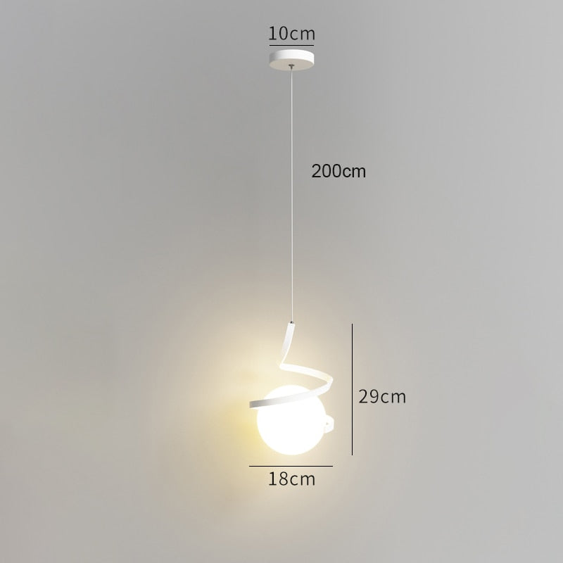 Suspension LED Polino Wave