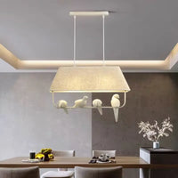 Lustre japonais "Oiseau en suspension"