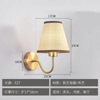 Applique Murale LED en Tissu pour une Décoration Intérieure Élégante
