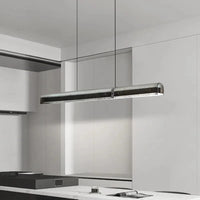 Lampes suspendues LED en acrylique avec 3 gradations et style minimaliste, hauteur ajustable