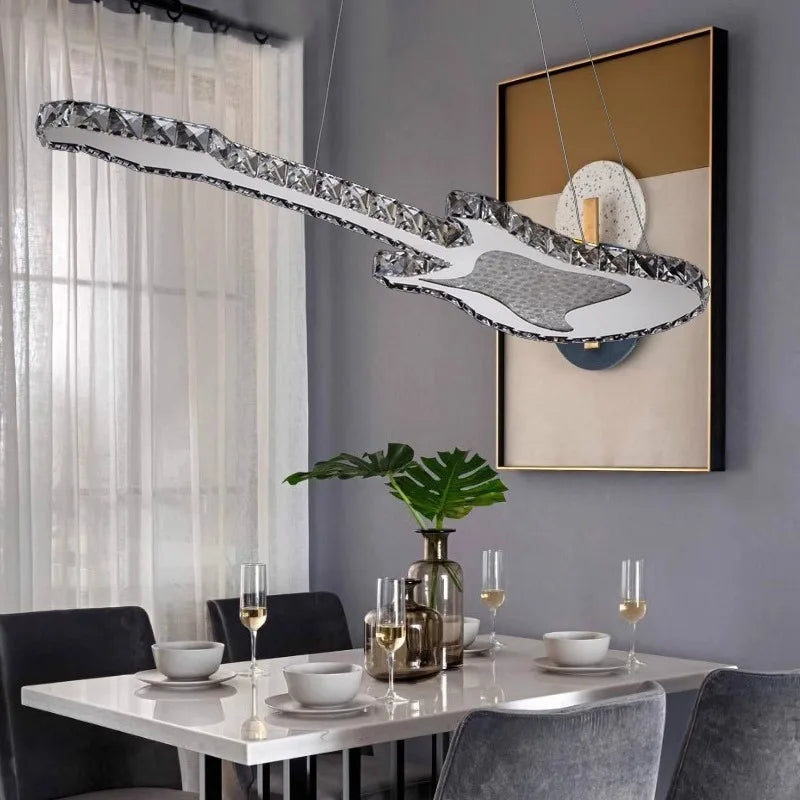 Lustre Moderne LED pour Salle à Manger et Décoration Intérieure