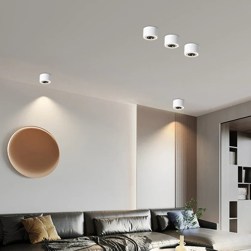 Spot carré LED anti-éblouissement en surface - Lumin'easy