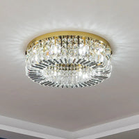Plafonnier Crystal Luxe Nordique LED Suspendu