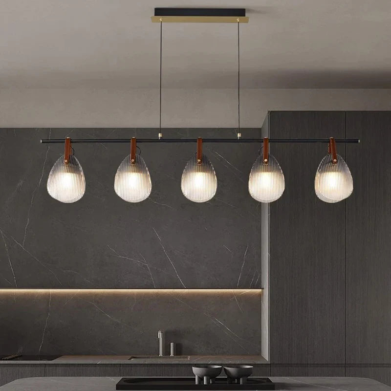 Lustre LED Moderne Suspendu Design Intérieur